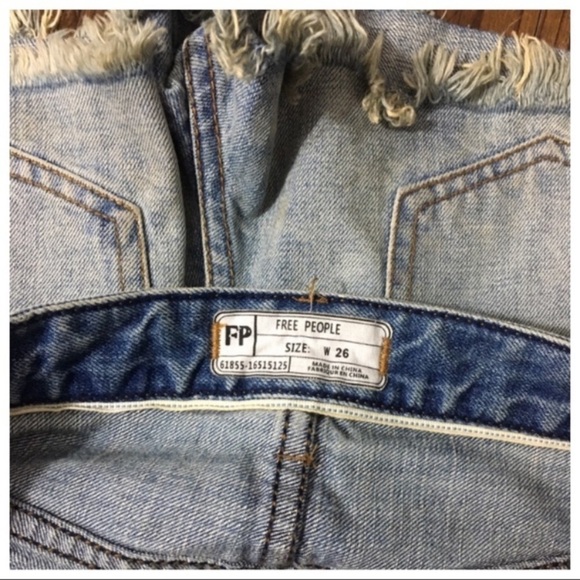 Free People Uptown Denim Shorts - Picture 7 of 7